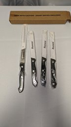 Set Of 4 Brand New Ronco Showtime Six Star Steak Knives