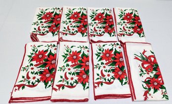 Lot Of (8) Total - 2 Packs Of (4) Packs Of Holiday Napkins