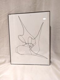 #40 Abstract Still Life Drawing By Marcia Mohl