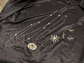 Collection Of Eight Pieces Of Costume Jewelry #5