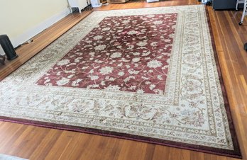 Vintage Elite Collection Oriental Area Rug, Hand-Woven, Wool & Silk Accents