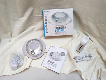 New In Box Homedics Sound Spa And A USB Hub