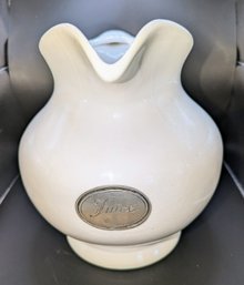 Vintage Arte Italica Italian Tuscan Ceramic Juice Pitcher