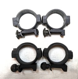 2 Pairs Of 30 Mm Scope Rings Picatinny