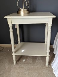 Side Table With Turned Legs