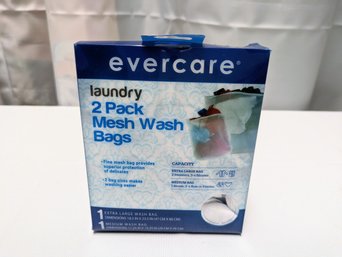 2 Evercare Mesh Laundry Wash Bags - New In Package