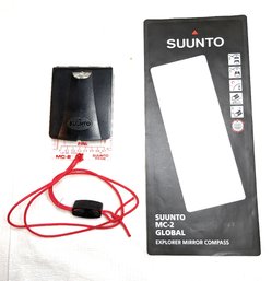 Suunto MC-2 Global Mirrored Compass With Lanyard And Papers