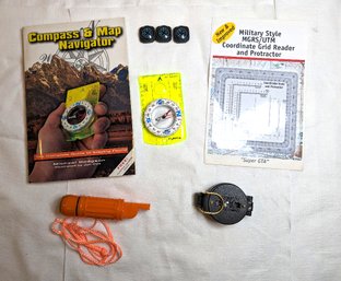 Assorted Lot Of Compasses