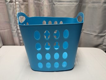 Hemi Casa Blue Laundry Basket