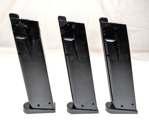 3 Airsoft  Replica 'toy' Green Gas Metal Mags For Colt 1911 MK IV