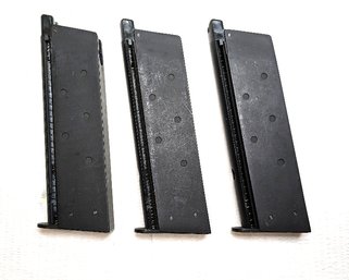 3 Airsoft  Replica 'toy' Green Gas Metal Mags For Sig Sauer