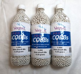 3 Bottles Of Air Venturi Airsoft BBs 3 0f 3