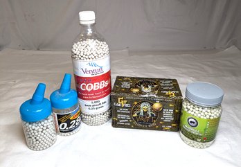 Assorted Airsoft BBs .25 & .28 Grams