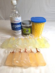 Assorted Airsoft BBs .2 Grams And Lubricating Oils