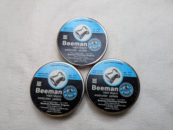 3 New Air Gun Pellets Beeman Wadcutter Pellets 177 Caliber 500 Pieces