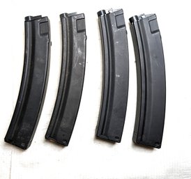 4 Airsoft Replica Mags MP5 Style AEGs Metal