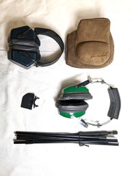 Shooting Accessories Lot Eye Patch Bipod Ear Muffs