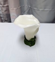 Vintage Calla Lilly Battery Operated Candle