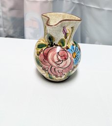 Isola Bella Art Pottery Hand-Painted & Handmade Italian Vase