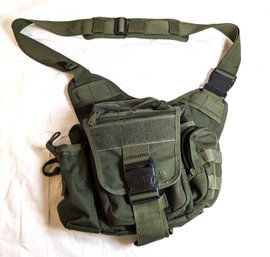 UTG Tactical Crossbody Bag With Shoulder Strap Molle And Velcro