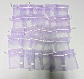 29 Lavender Organza Bags