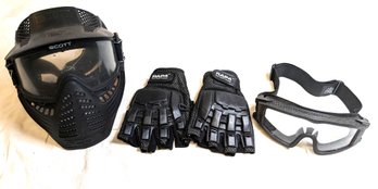 Paintball Airsoft Protective Gear 1 Of 2