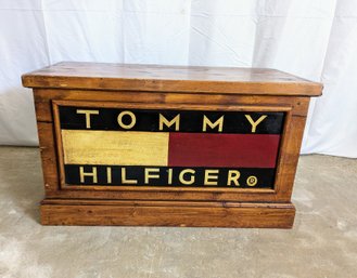 Vintage Tommy Hilfiger Cedar Storage Chest