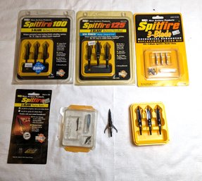 Spitfire Mechanical Broadhead Lot  Most New