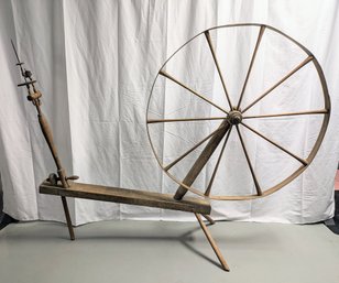 Antique  Primitive Spinning Wheel