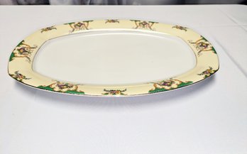 Vintage Gebruder Benedikt Porcelain Serving Tray - 16'