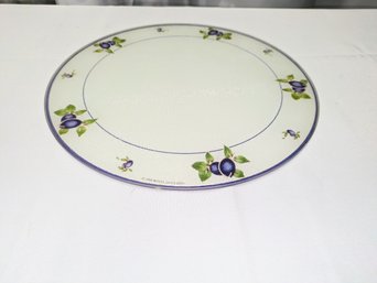 Vintage Royal Doulton 1998 - Round Glass Serving Dish/Platter