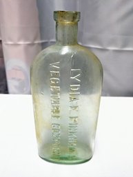 Antique 1875 - Lydia E. Pinkham's Vegetable Compound Bottle