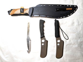 Camillus And Smith & Wesson Hunting Knives Machetes