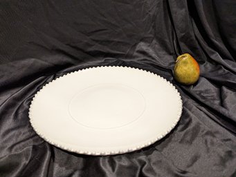 Williams Sonoma Beaded Serving Plate