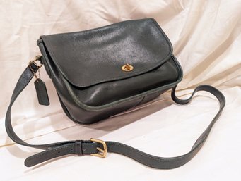 Green Leather Coach Bag