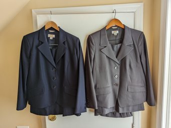 #3. Two Talbots Suit Jackets With Skirts