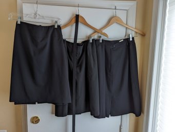 #17. Three Black Skirts And A Belt