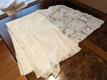 #3. Lace Judaica Table Cloth