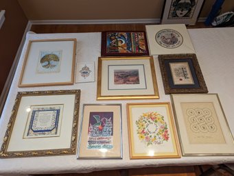 Collection Of 10 Jewish Themed Prints And Images
