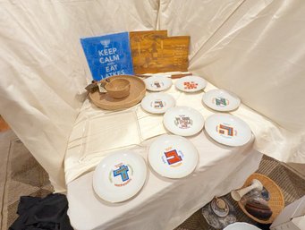Collection Of Judaica Serving Ware