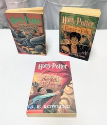 3 Harry Potter Paperback Books