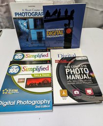 Set Of (6) Various Digital Photography Books