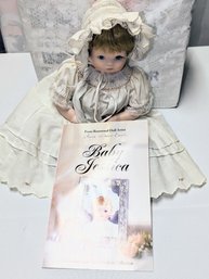 1992 Baby Jessica Porcelain  Doll By Connie Walser Derek  HC Collection  With COA