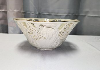 Lenox Butterflies And Lace Bowl