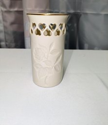 Lenox Intaglio Heart & Rose Vase