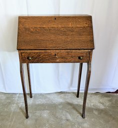 Vintage Compact Secretary Desk