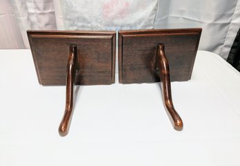 Pair Of Wood Shelves