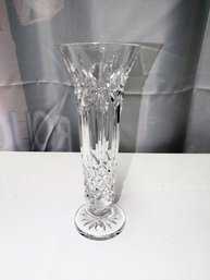 Waterford Crystal Balmoral  Bud Vase, Marked On Bottom