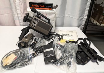Vintage Panasonic Color  Video Camera WV-3200 Camcorder 1980