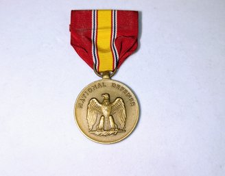 Early WWII U.S. Military National Defense Medal